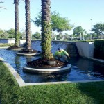 Mall at Millenia Mulch installation at Mall of Millenia